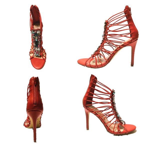 Penny Loves Kenny Dare Red Sandal - Picture 5 of 6